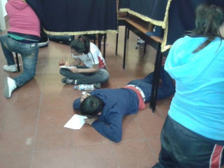 Dentro de la presentación de los distintos Ambientes de Aprendizaje-PREESCOLAR, COLOREA